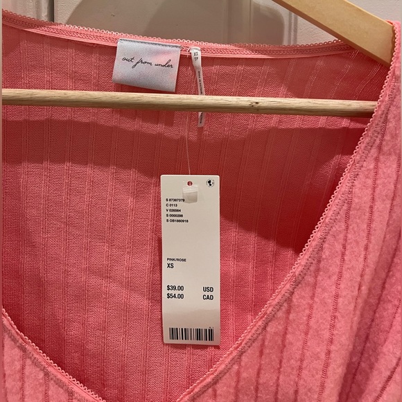 Urban outfitters out from under pink wrap top - Picture 6 of 8